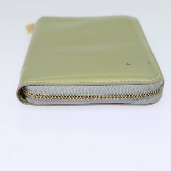 LOUIS VUITTON Monogram Vernis Eldridge Long Wallet Gris M91158 LV Auth 81320 - Picture 6 of 16